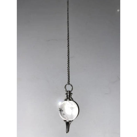 Clear Quartz Pendulum